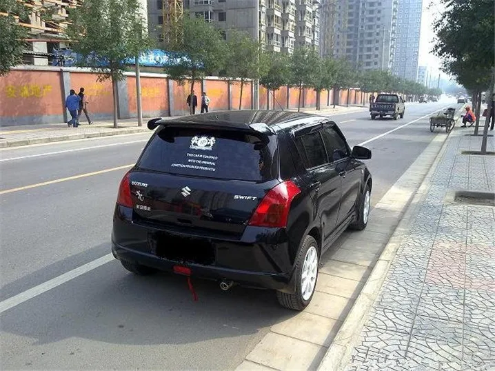 Спойлер для Suzuki Swift спортивный спойлер из АБС материала заднего крыла автомобиля