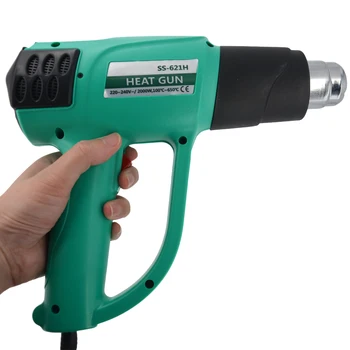 Buy Handheld Heat Gun With LCD Display Hot Air Welding Soldeing Gun 220V~240V 2000W