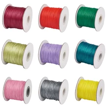 

about 85yards/roll Korean Waxed Polyester Cords 1mm for jewelry making bracelet necklace DIY accessories