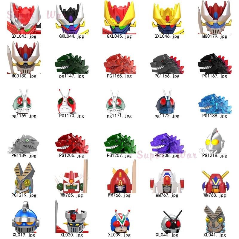 Один фильм мазнинэйзер Mazinger Z робот маскарадные Райдеры Kamen Ultraman фигурки голова