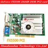 PCI graphics card FX5500 256MB VGA+DVI+S terminal Supports split screen tractor monitoring, etc. ► Photo 1/4