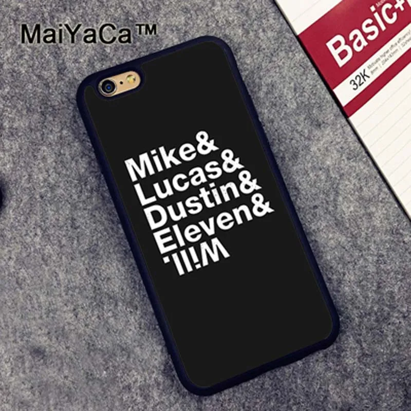 MaiYaCa ТВ странные вещи шаблон чехол для iPhone 5 6s 7 8 plus 11 pro X XR XS max samsung S6 S7 S8 S9 S10 |