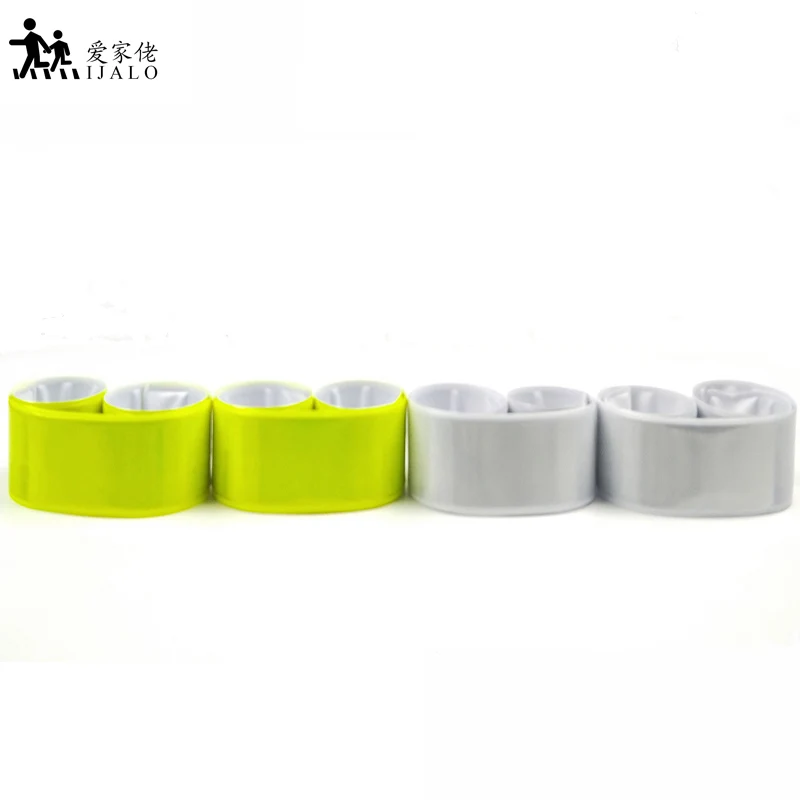 MEILITE-muñequera reflectante de luces para bicicleta, brazalete de seguridad en bicicleta de 41CM, 500