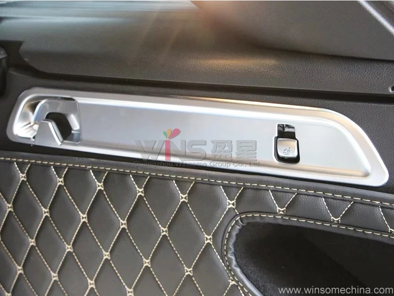 Аксессуары для ключей зажигания mercedes benz GLC- задняя дверь багажника Регулировка отделка автомобиля Стайлинг Аксессуары хром