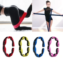 Йога растягивающий Пояс Фитнес, Йога, пилатес эластичная лента Обучение Профессиональные упражнения с сопротивлением растягивающаяся лента
