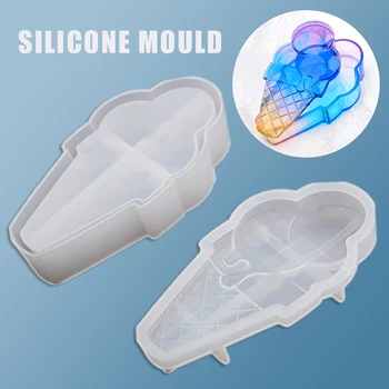 

1Pc Ice Cream Popsicle Resin Mold DIY Jewelry Storage Box Silicone Mold With Lid DIY Storage Box Silicone Mold