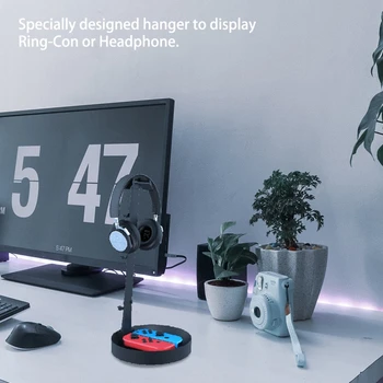 

Storage Stand Bracket for P4 Controller Switch Handle Fitness Ring-Con Headphone H05A