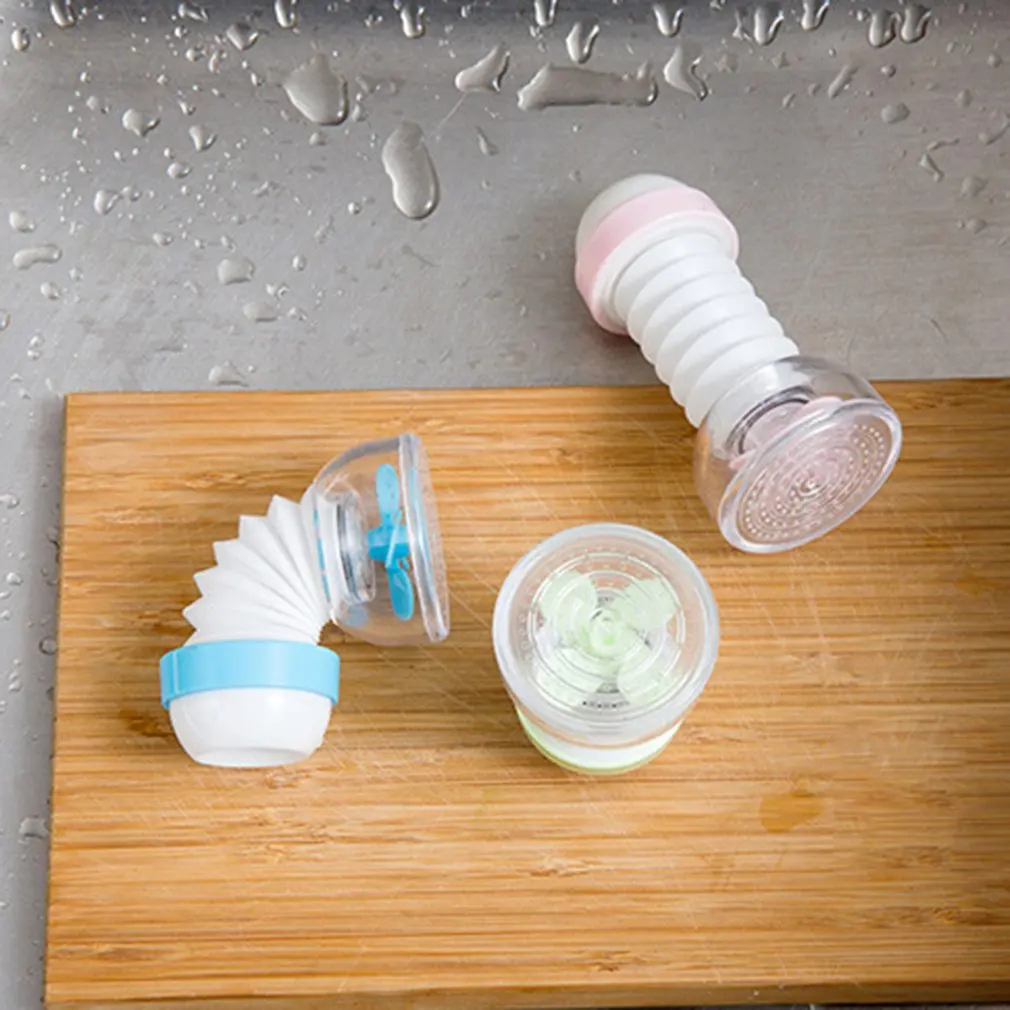 1pc Durable Plastic Faucet Splash Regulator Water-saving Shower Bath Valve  Devices 360-Degree Rotation for Kitchen Sale