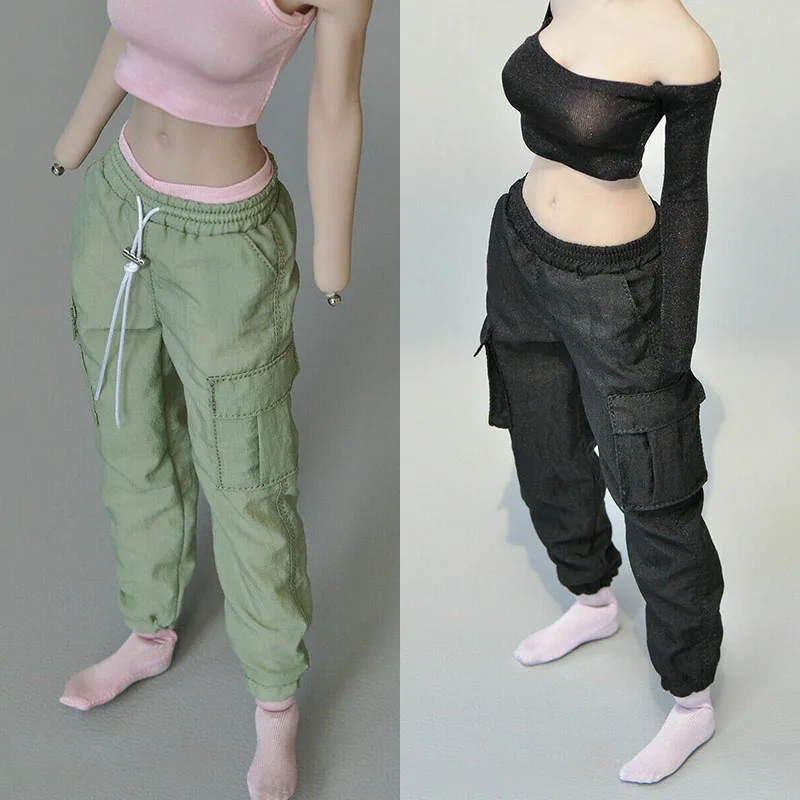 

Модель комбинезона в масштабе 1/6, Модные свободные брюки, аксессуары для женщин, экшн-фигурка солдата Phicen TBL 12 дюймов, куклы