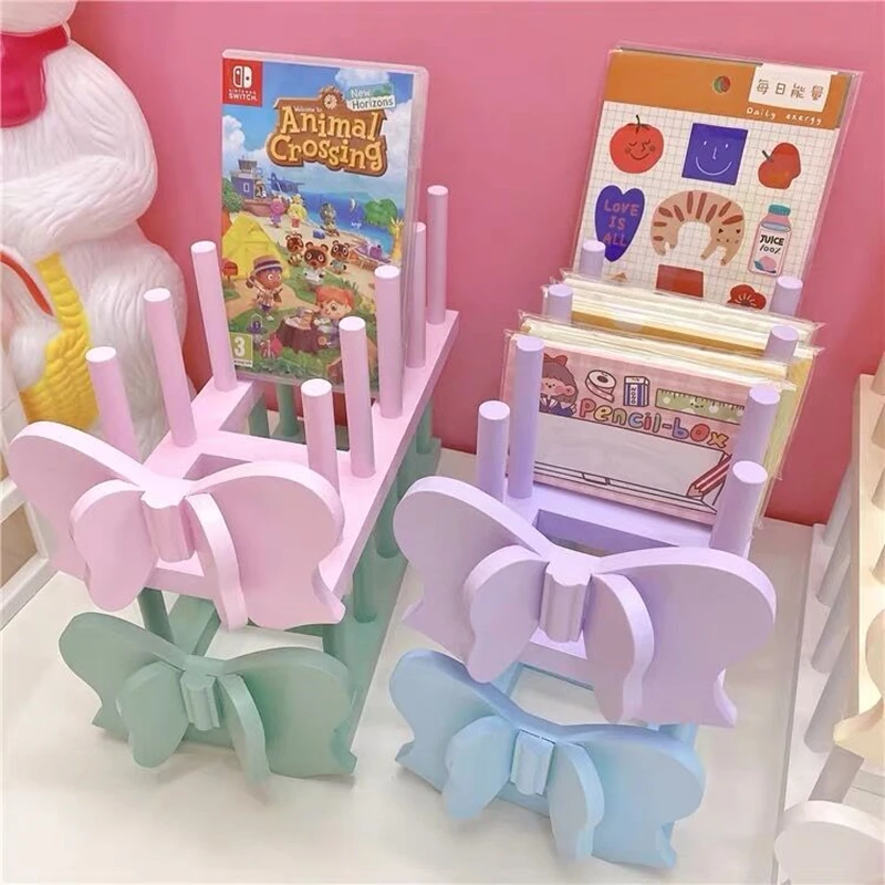 Cute Kitchen Sink Drain Rack, Storage Organizer, Dish Drying Rack, Shelf Drainer, Wood Plate, Cups Stand, Display Holder 6