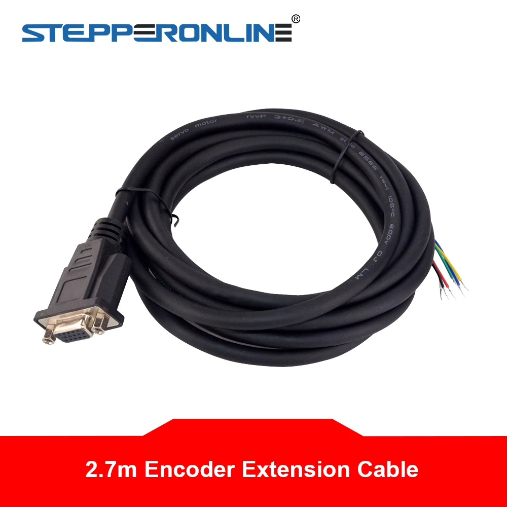 

2.7m Long Encoder Extension Cable for Closed Loop Stepper Motor Driver