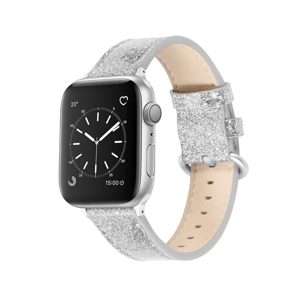 Горячая из натуральной кожи петлевой ремешок для iWatch серии 5 4 3 2 1 для Apple Watch Band 42 мм 38 мм 40 мм 44 мм серия 5