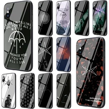 EWAU bring me horizon BMTH закаленное стекло чехол для телефона чехол для iPhone 5 5S SE 6 6s 7 8 Plus X XR XS 11 Pro Max