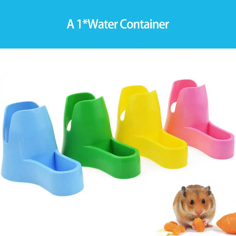 

1 Pc Pet Drinking Bottles Holder Hamster Water Bottle Holder Plastic Base Dispenser Small Animal Accessories Supplies