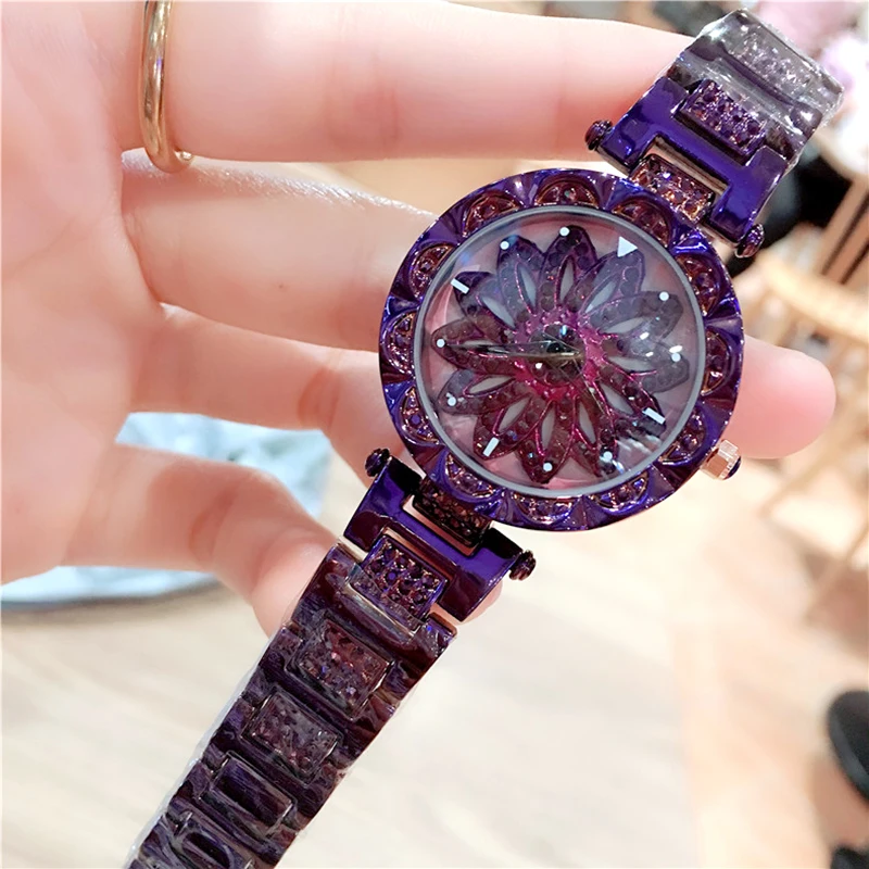 Женские часы с магнитной пряжкой повседневные Роскошные Кварцевые