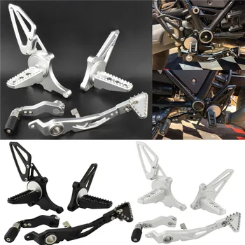 

Motorcycle Rearset Footrests Foot Rest Pegs Pedals Rear Set For BMW R 1200 R R1200R 2006 2007 2008 2009 2010 2011 2012 2013 2014