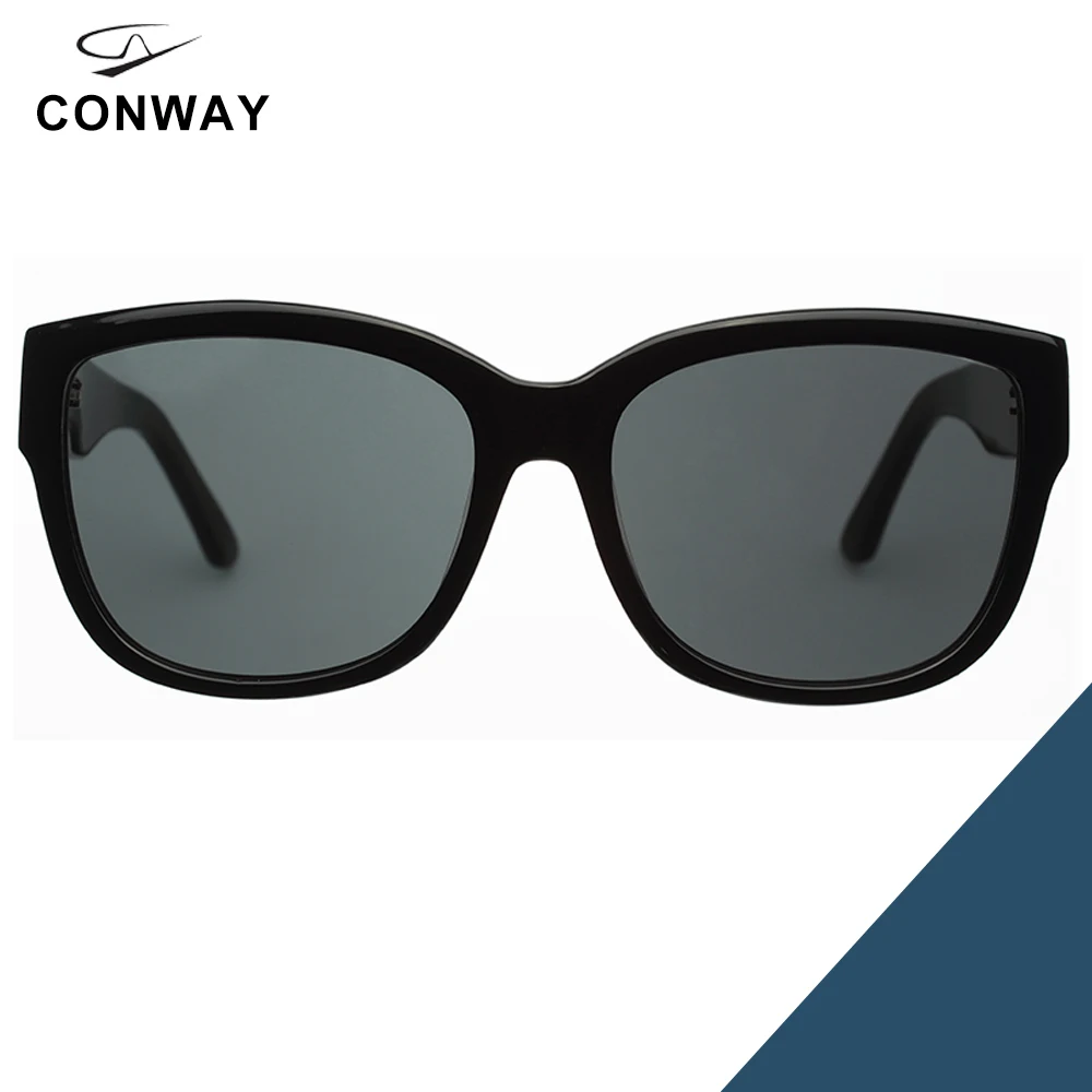 Conway, негабаритных квадратных солнцезащитных очков, поляризационные, с защитой от ультрафиолета, большие солнцезащитные очки для женщин, очки для вождения, американский стиль