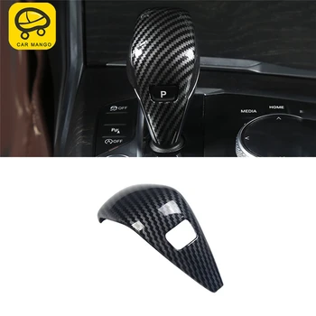 

CarMango For BMW 3 Series G20 2020 Car Styling Gear Shift Hand Brake Cover Frame Trim Sticker Interior Accessories