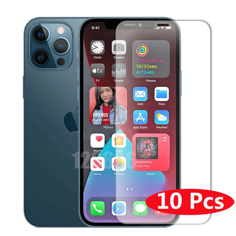 10 Pezzi Per Iphone 13 Pro Max Pellicola Protettiva Per Schermo In Vetro Per Apple Iphone 13 Pro Max Mini 13 12 11 X Xs Xr Vetro Temperato