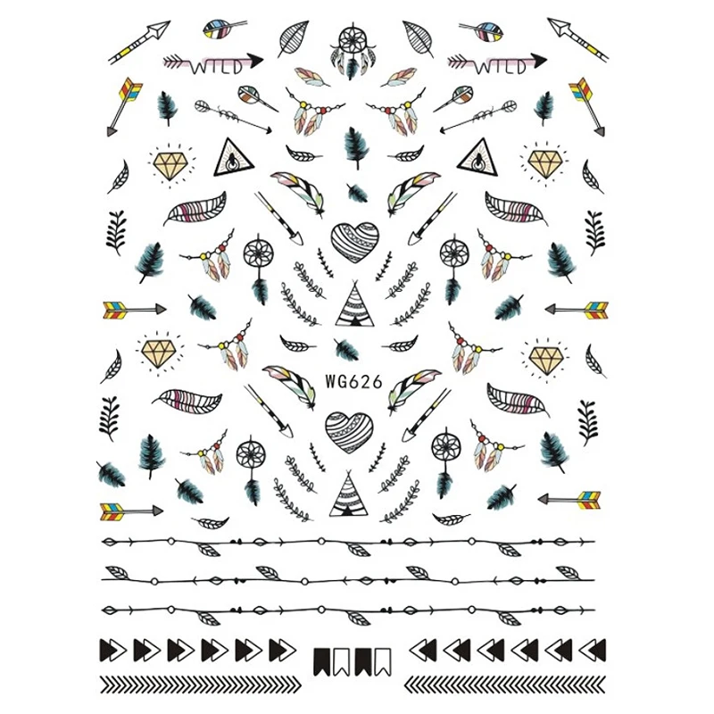 10PCS Brand Snake Sun Eagle Nail Art Sticker Color Eye of the World Nail Art Decoration Repair Decal Slider 10PCS Brand Snake Sun Eagle Nail Art Sticker Color Eye of the World Nail Art Decoration Repair Decal Slider