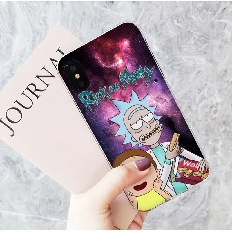 Cartoon Rick and Morty