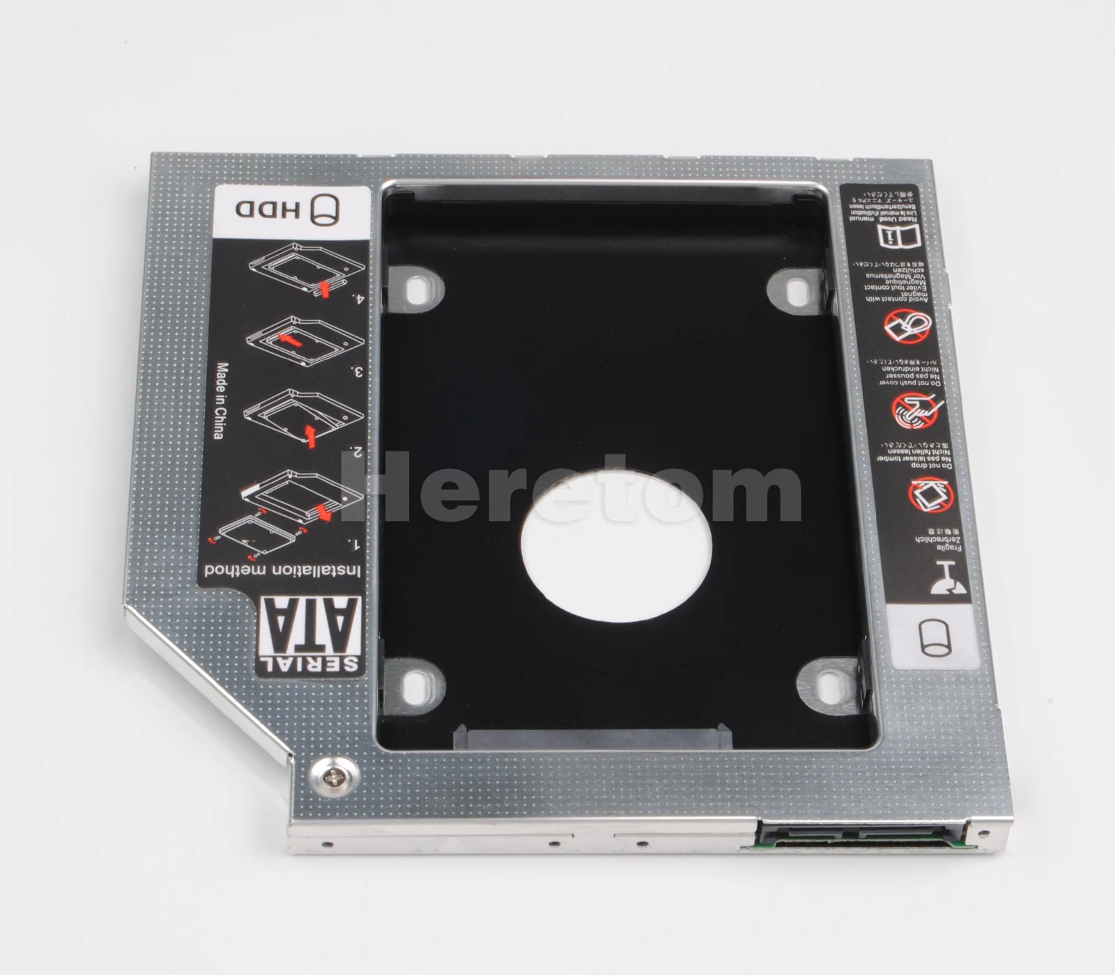 SATA 2-й жесткий диск HDD Caddy Optical Bay для Dell Precision M4400 M4600 M6400 M6500 M6600 2 5 дюйма Opticalbay |