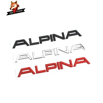

3D Metal Alp1na Letter Trunk Rear Emblem Creative Car body Sticker for E46 E60 E90 E36 E53 E30 E34 F10 F30 1 3 5 7 MXZ