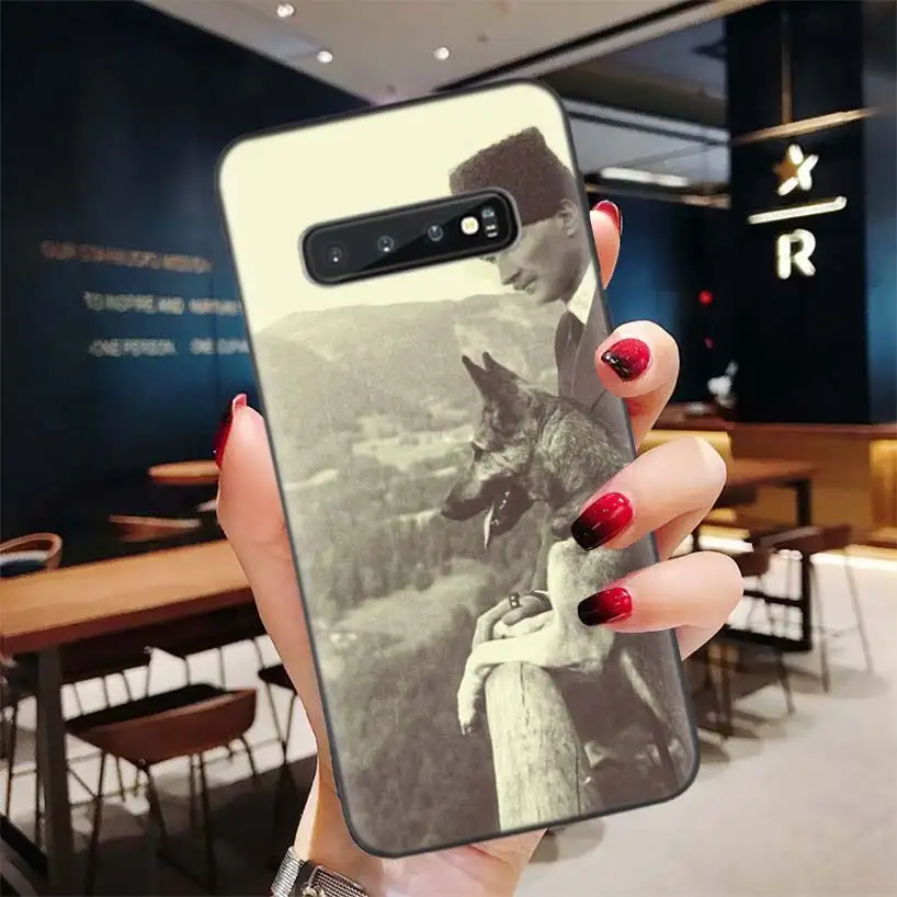 BD206-5 Турция Мустафа Кемаль Ататюрк черный чехол для samsung Galaxy S10 Note 10 9 8 S9 S8 J4 J6 J8+ плюс S7 S6 силиконовый чехол для телефона - Цвет: BD206-5