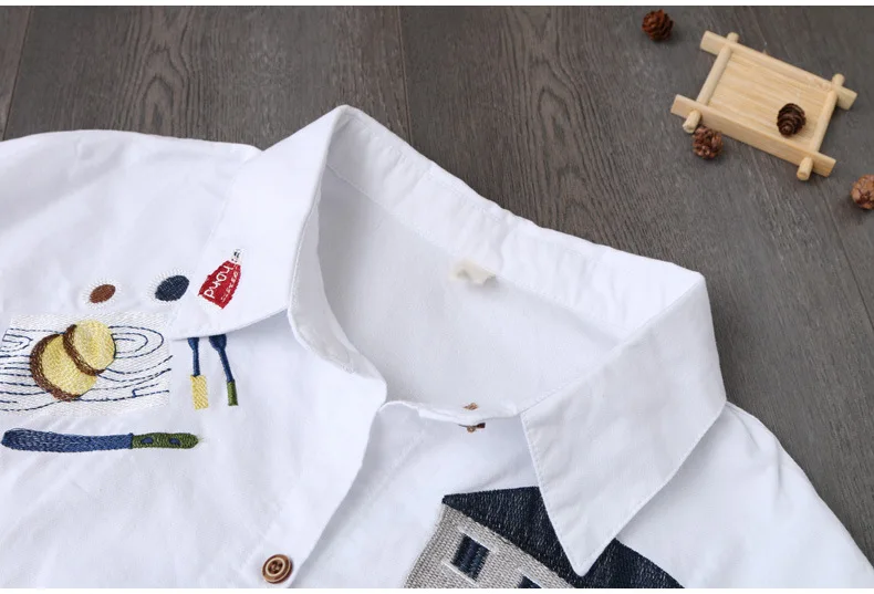 Ladies Long Sleeve Blouse Shirt Dress Spring Autumn Loose Casual Embroidery Female Women Long Blouse Shirt Tops Dress Vestidos summer shirt women clothing set womens plaid shirts