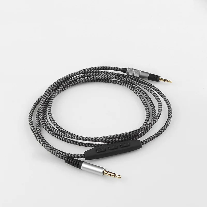 Replacement Cable for Sennheiser Momentum 2.0 On Ear Over Ear Bluetooth Wireless Headphones Cable Cords With Remote Microphone