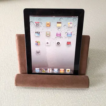 

Portable Folding Tablet Holder for iPad iPhone Pillow Pad Multi-angle Flat Mount Mobile Phone Stand for Xiaomi Huawei Pad KQS8