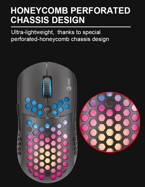 Marvo M399 Honeycomb Lightweight Gaming Mouse