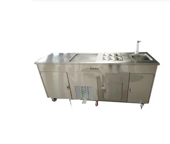 

5%Discount fried ice cream machine stainless steel ice cream machine customized ice cream roll maker