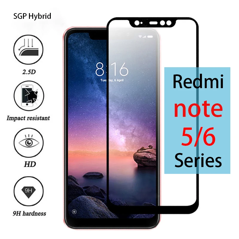 Закаленное стекло для Xiaomi Redmi Note 6 Pro 4X 5A 5 Защита экрана xiaome xiomi Redmi6 Note6 pro A пленка с