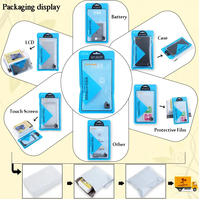 Hcf0df6de9a914243ad73e04131886d45v Roson for UMI Umidigi BISON Pro Battery 5000mAh 100% New Replacement Parts Phone Accessory Accumulators With Tools