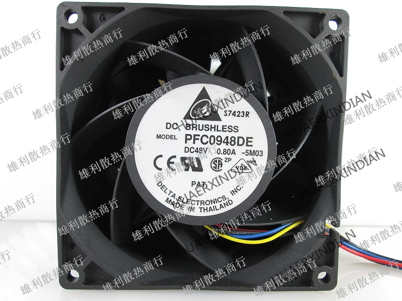 

Original NEW PFC0948DE 48V 0.80A 9038 9CM 4wire Motor protection cooling Fan high quality