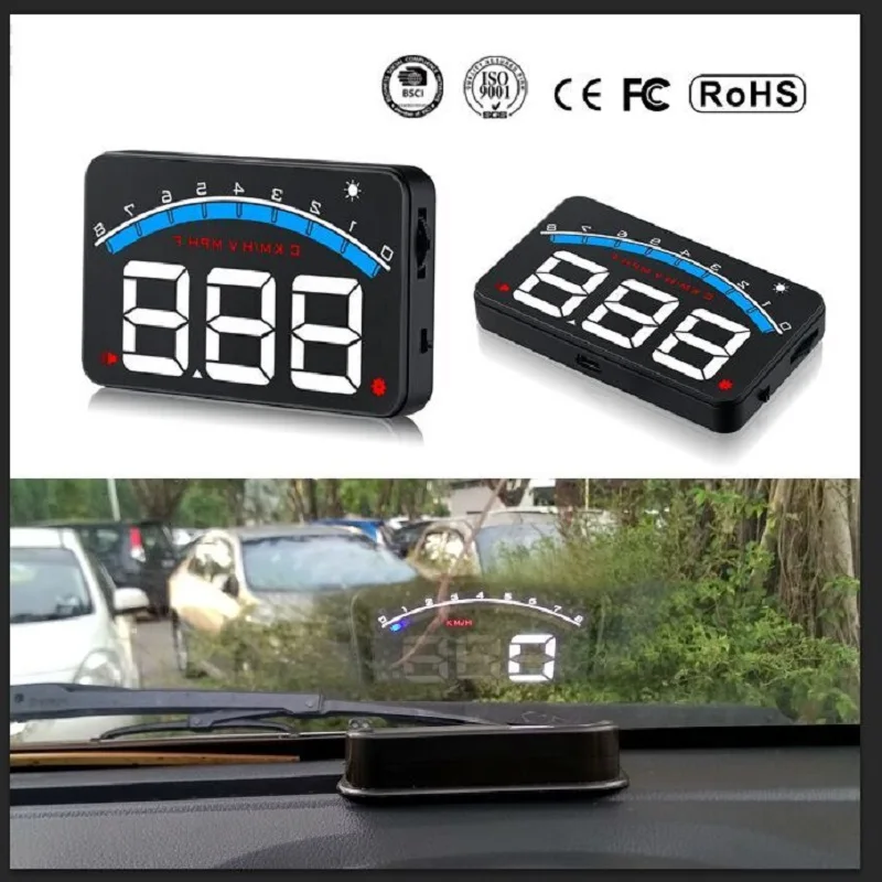 HUD OBD2 ӵ RPM µ    ÷ ڵ   ˶  Ƿ  M6