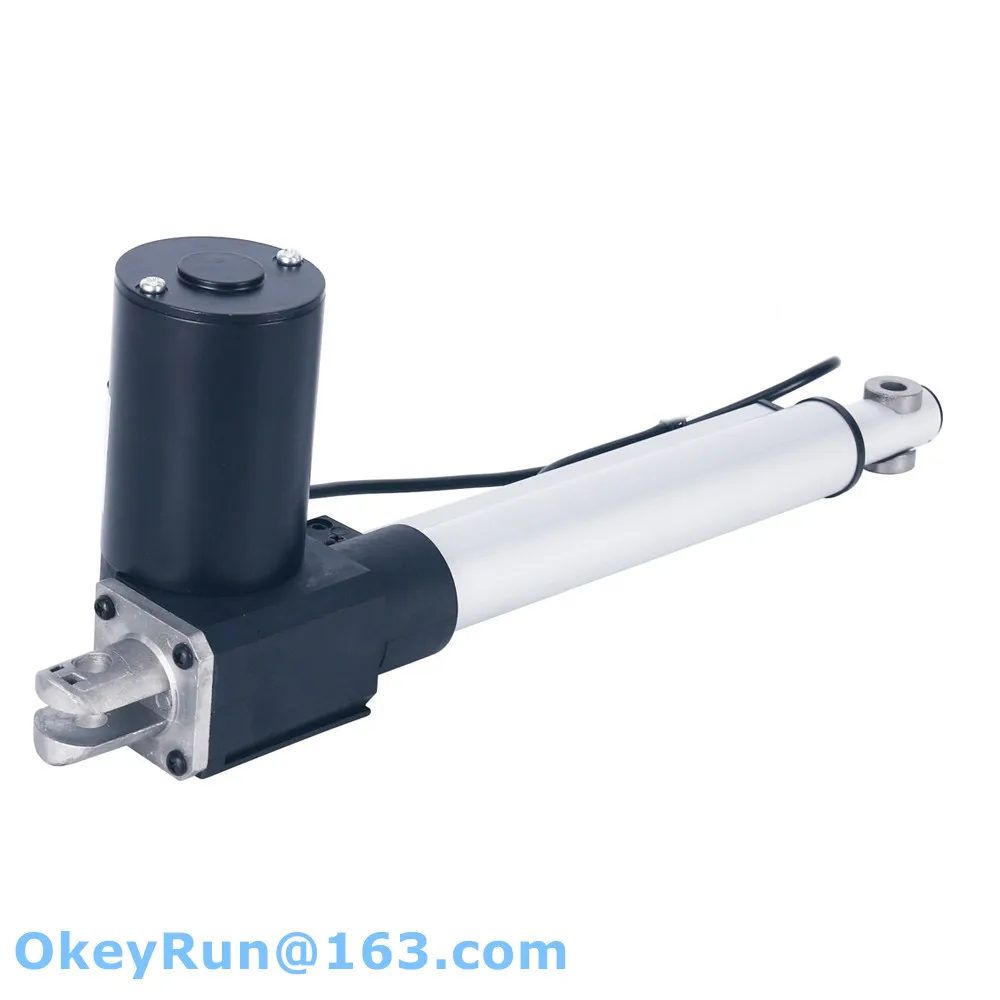 12 v 24 v 300350400450500550mm curso ajustável