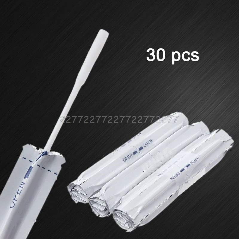 

30Pcs/Box Wet Alcohol Cotton Swabs Double Head Cleaning Stick For IQOS 2.4 PLUS For IQOS 3.0 cleaning brush S05 19 Dropship