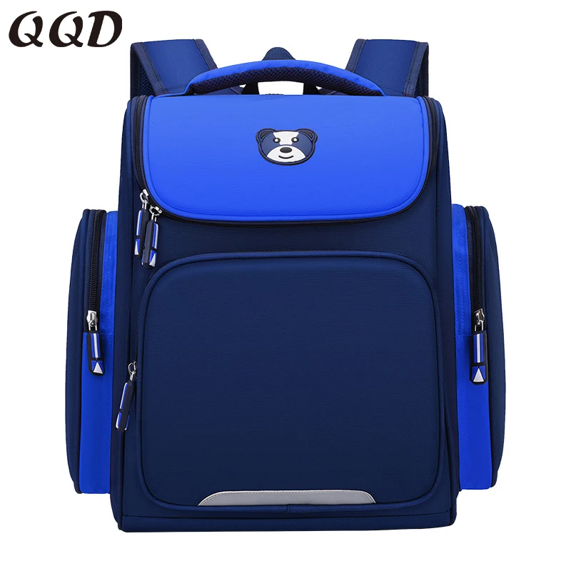 

QQD customize logo backpack kid school bag waterproof backpack fashion book bag student backpack travel teenage school bag new