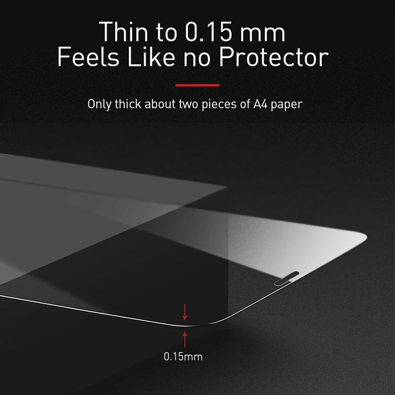 Baseus 0.15mm Tempered Glass Screen Protectot For iPhone 11 Pro Max 2019 Full Cover Protective Film For iPhone 11 Pro Max
