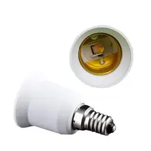 Высокое качество материал Е14 к Е27 адаптер огнеупорный пластиковый конвертер гнездо светильник адаптер лампа держатель светодиодный держатель лампы