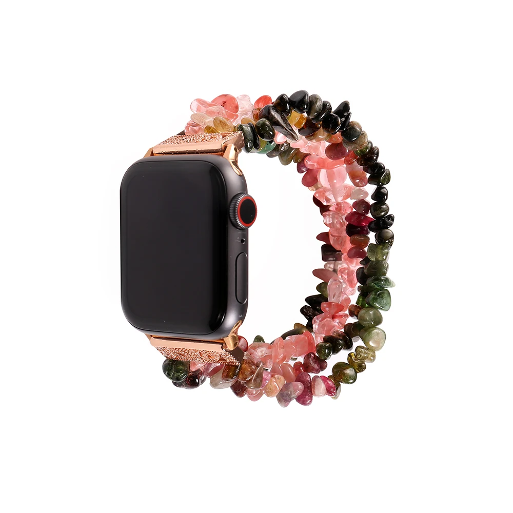 Ручной ремешок для наручных часов Apple Watch 38 мм 42 iwatch версия 5 4 44 40 натуральный