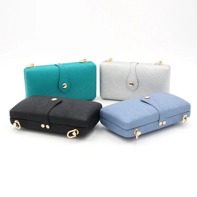 

New Style Autumn And Winter Versatile Evening Bag Snakeskin WOMEN'S Bag Cowhide Handbag Women's Wide-Strap Shoulder Bag