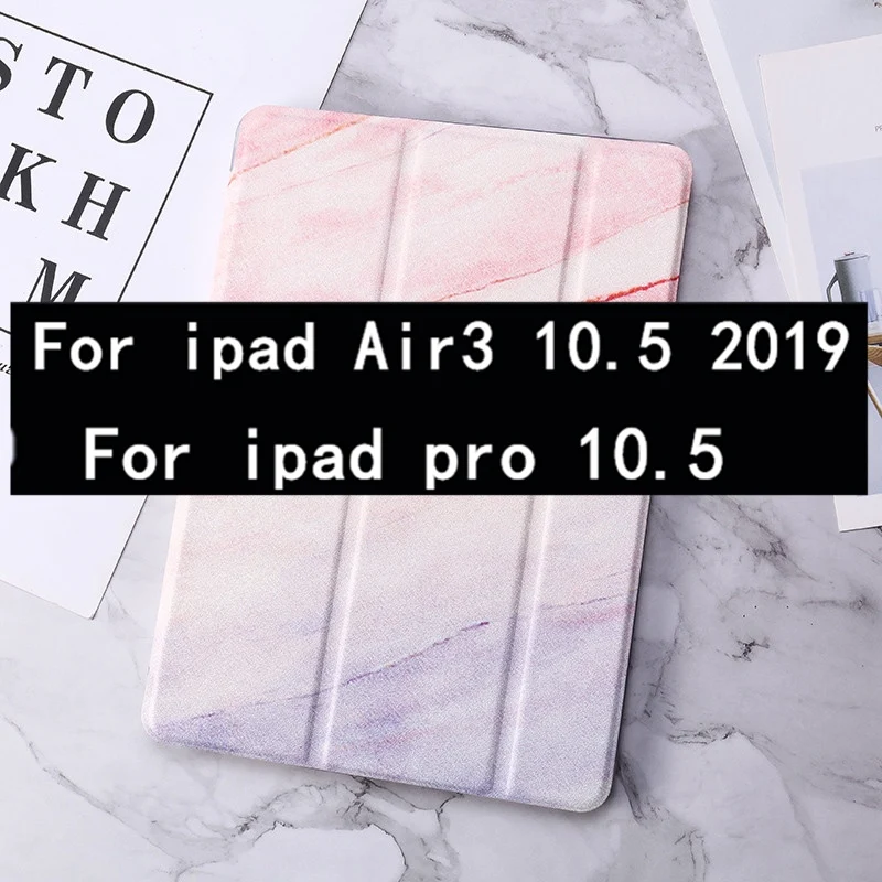 pink Для iPad 9,7 чехол ТПУ Мрамор из кожи с натуральным лицевым покрытием смарт-крышка для iPad 5/6 Air 2 Mini 1/2/3, iPad 2/3/4 Pro 10,5 мини 4/5 чехол - Цвет: pink