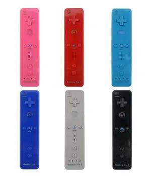 

10pcs a lot 2 in 1 Built in Motion Plus Remote Controller Gamepad for W-i-i Console Game