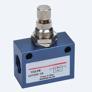 

ASC-06 1/8'' Speed Control Flow Control Valve Pneumatic Solenoid Valve