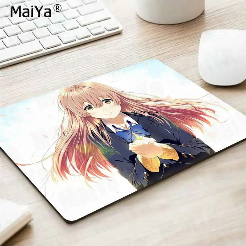 No Lock Edge25x29cm MaiYa,, бесшумный голосовой игровой коврик для ноутбука, коврик для мыши,,, игровой коврик для мыши - Цвет: No Lock Edge25x29cm