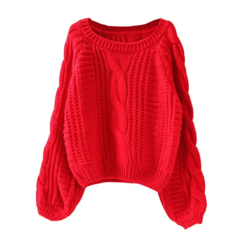 Roupas femininas, женские свитера, новинка, фиолетовый свитер, джемперы, яркие цвета, Harajuku, шикарный короткий свитер, скрученный пуловер
