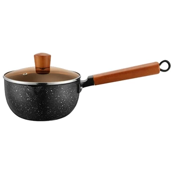

Maifan Stone Pot with Lid Japanese Style Snow Pan Non-Stick Pan Household Pot Soup Pot Fryer